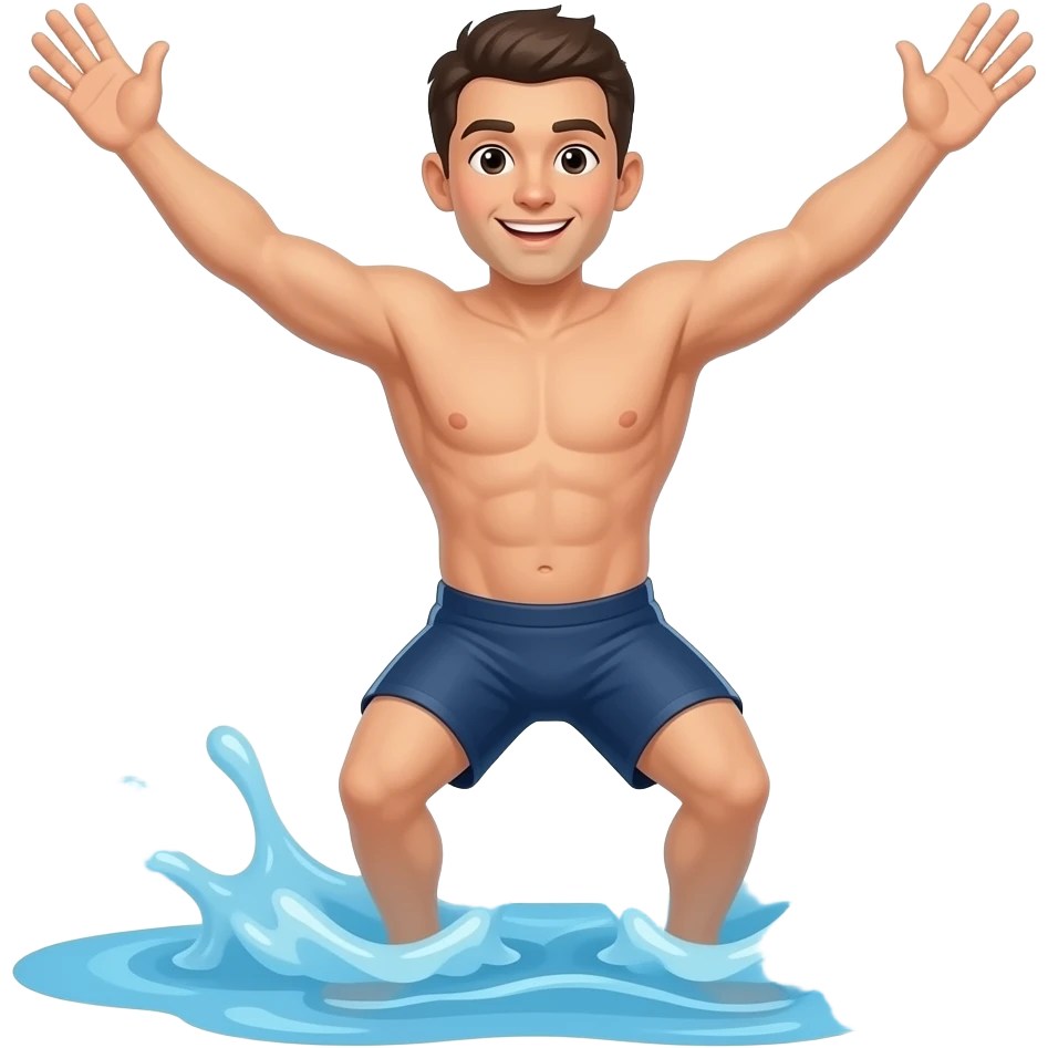 Water aerobics emoji