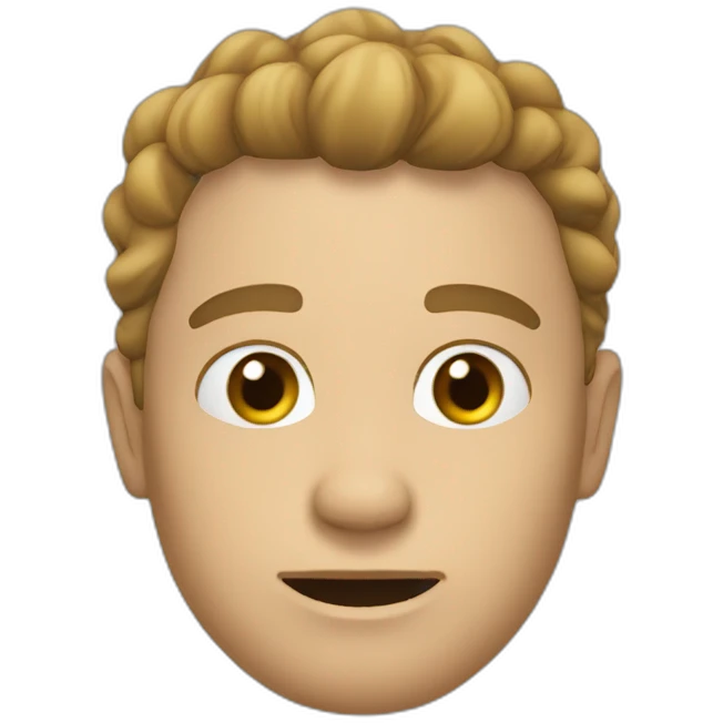 Talmo qui crie  emoji