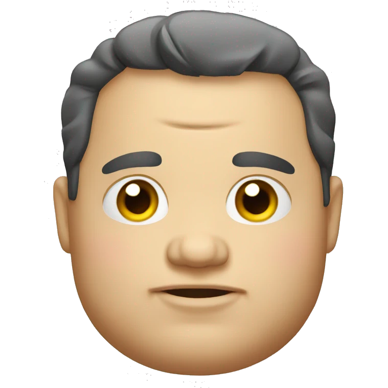 fat man emoji