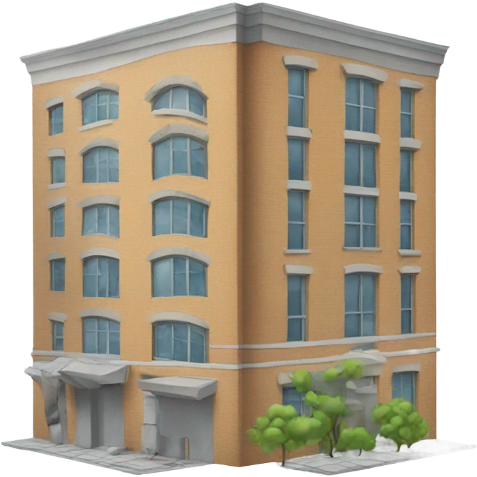Two building and plans crashing into one of them  emoji