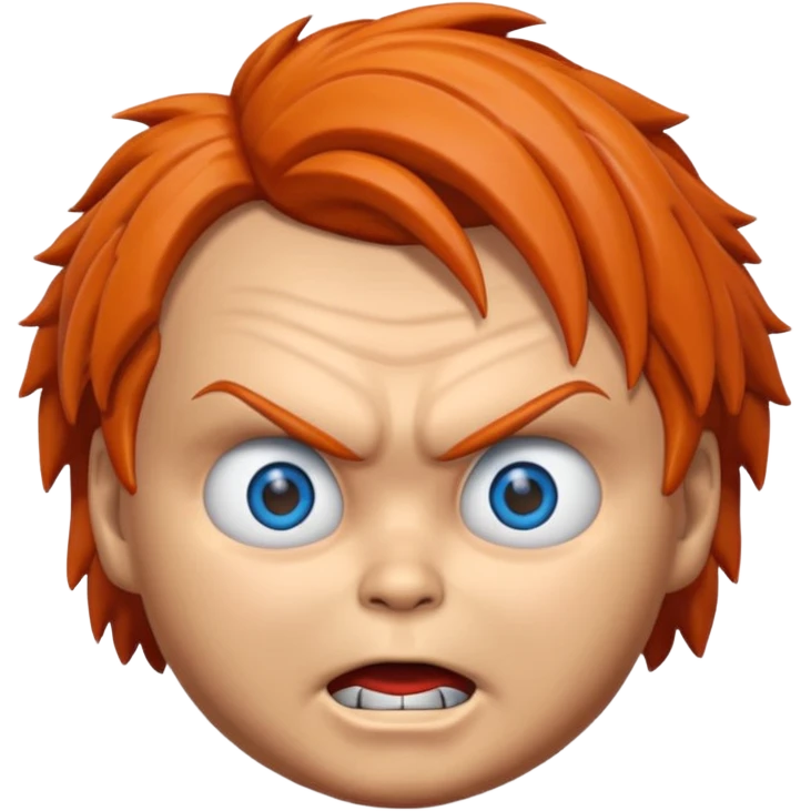 Un emojin de chuky emoji