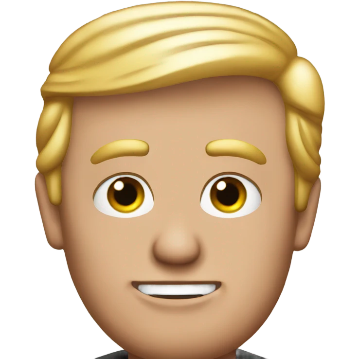 Trump gay man  emoji