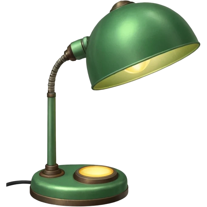 зеленая лампа ссср вид сверху emoji