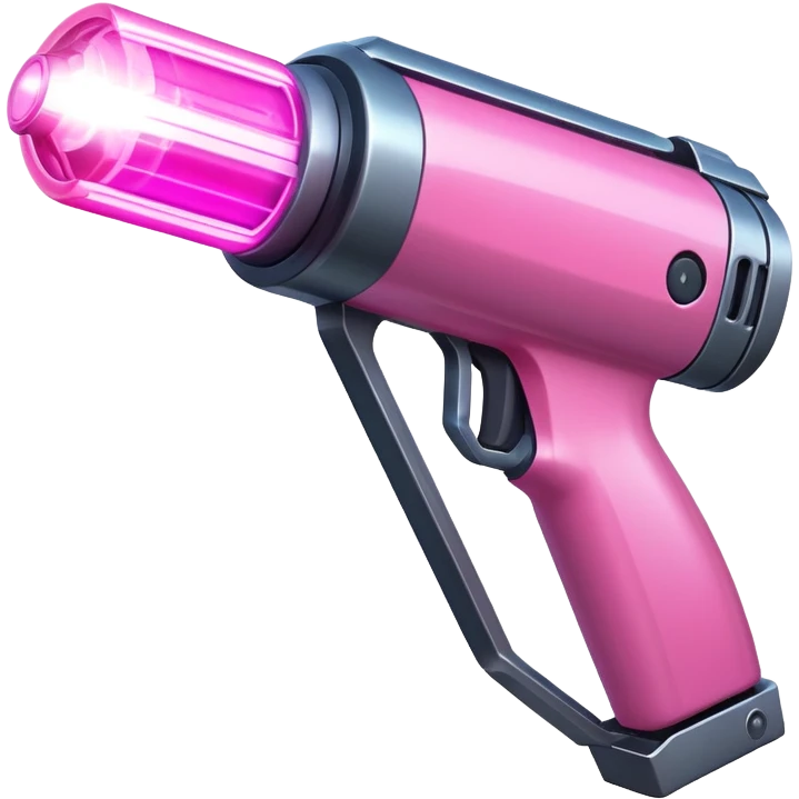 Pink sci-fi energy beam weapon emoji