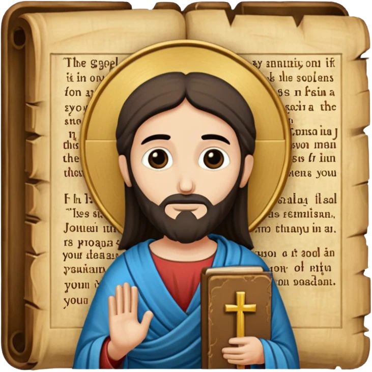 The Gospel of Thomas (Bible) emoji