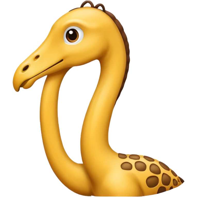 Long neck human emoji