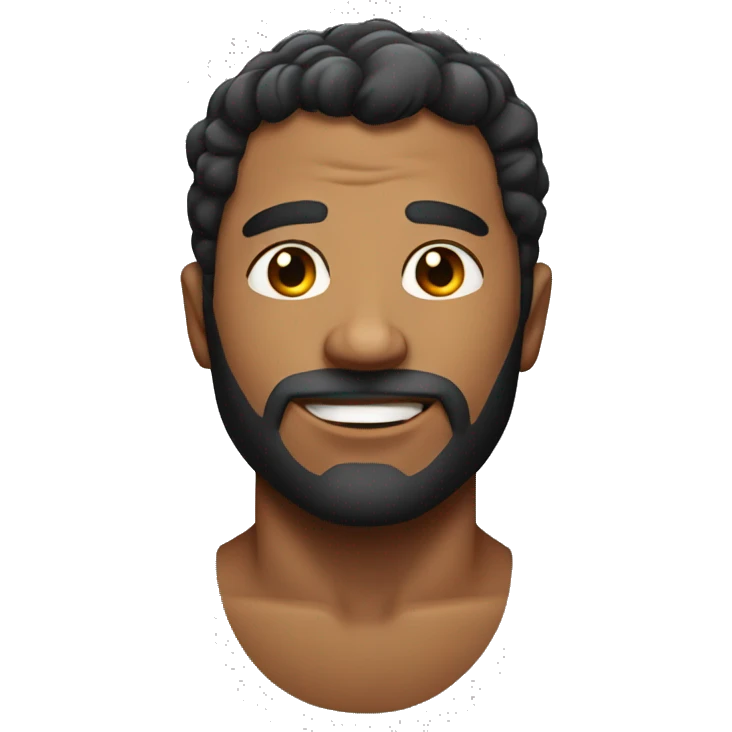 man with boobs emoji