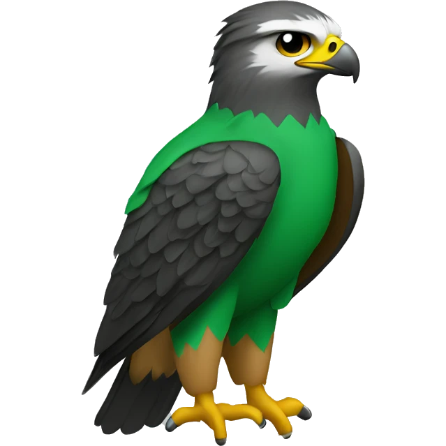 falcon in a green shirt emoji