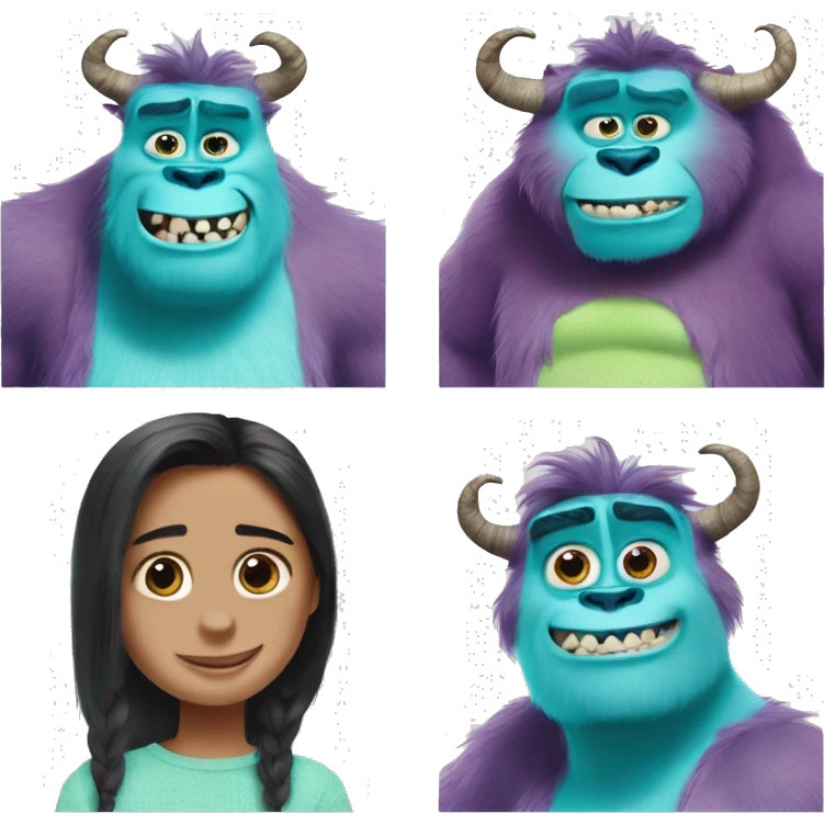 Sulley monsters inc emoji