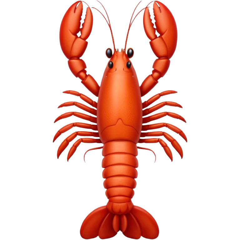 White lobster  emoji