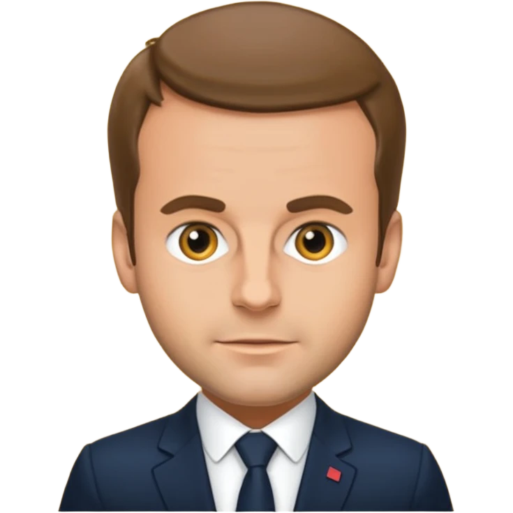 Emanuel Macron emoji
