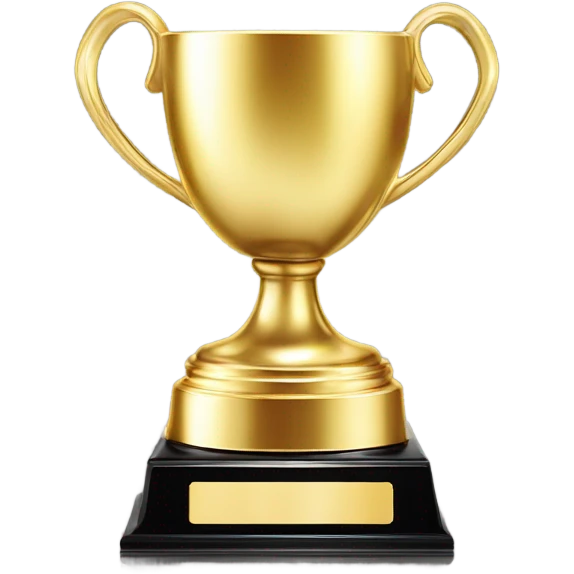 Trophy the says last place emoji
