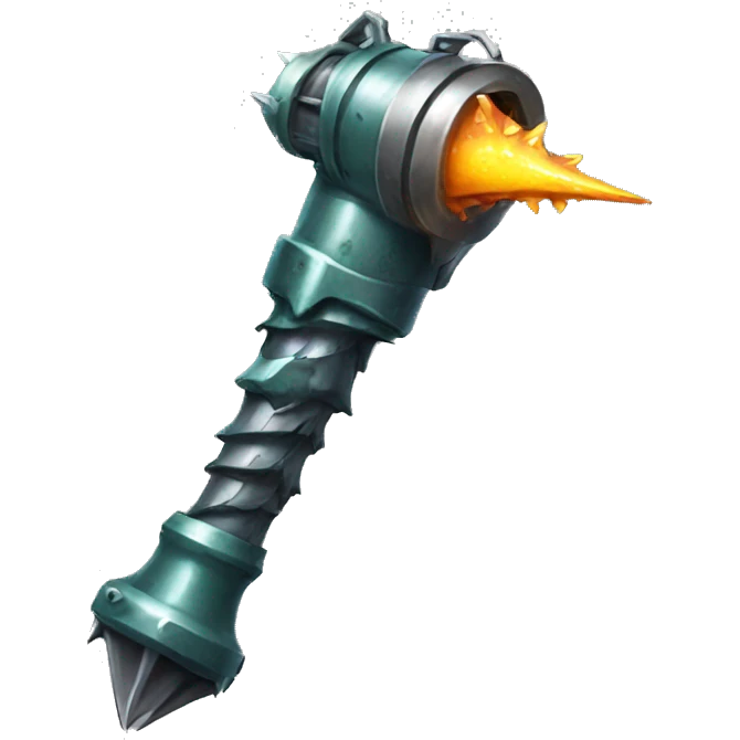 Drill dragon emoji