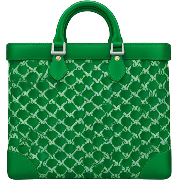 Goyard bag green  emoji