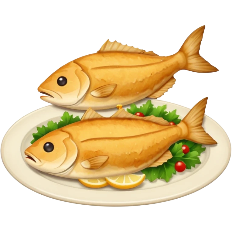 dishes with fried fillet catfish emoji