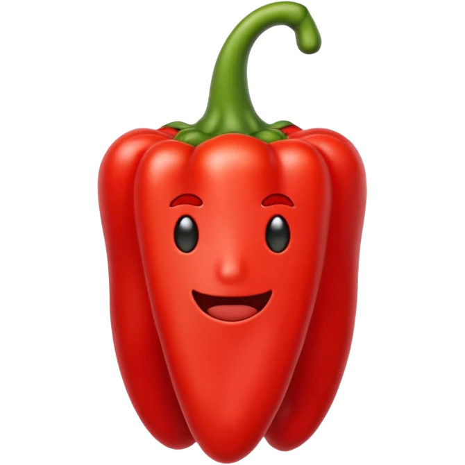 red capsicum  emoji