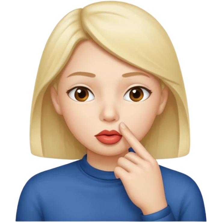 🫂🤫 emoji