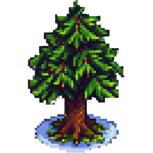 isometric completely cut down tree emoji