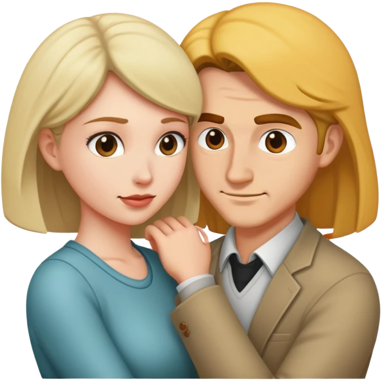woman bending over with man behind her sfw emoji