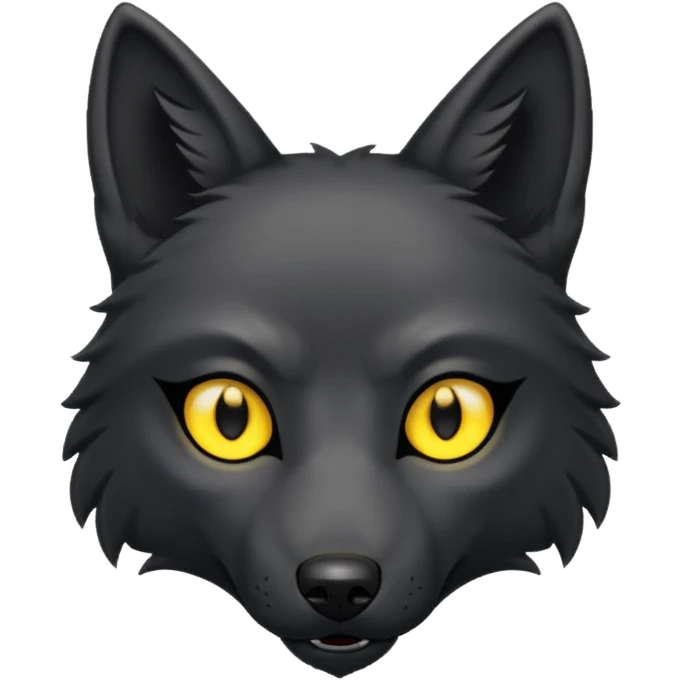 black wold emoji