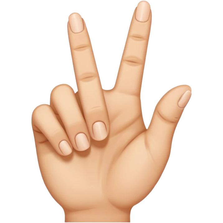 Middle finger  emoji