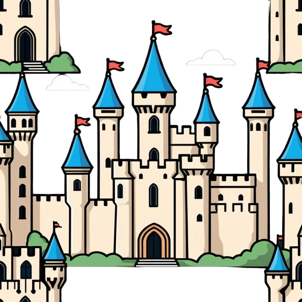 Hogwarts castle emoji