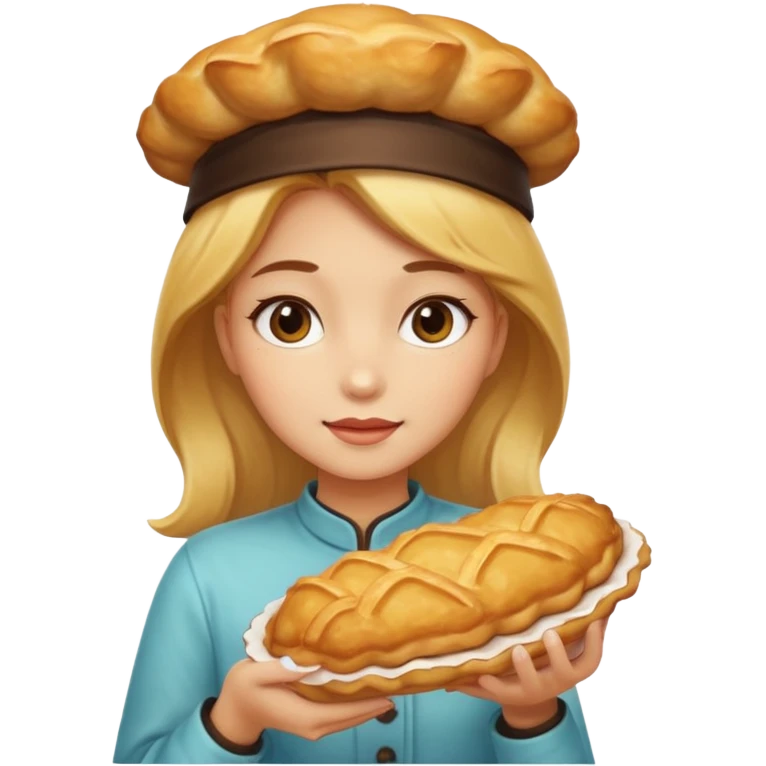 Девушка с кляром emoji