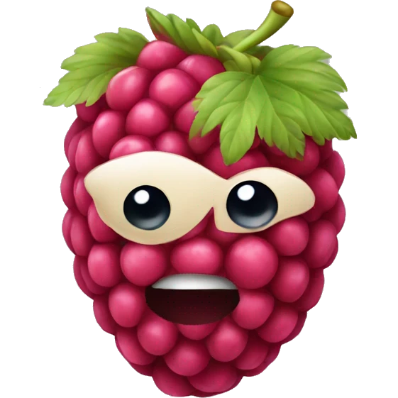 Raspberry emoji