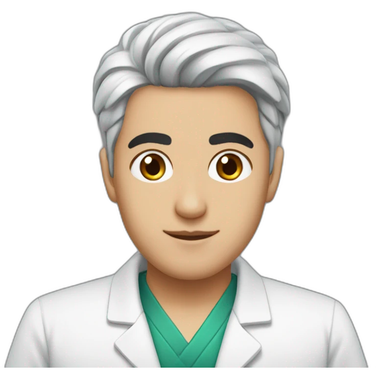 Siamak Badie pharmacist DARK iranian young short hair emoji
