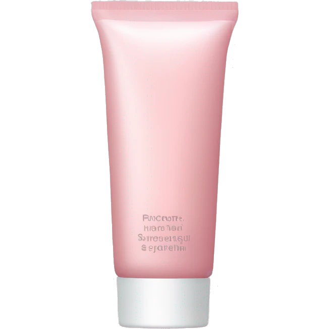 Light pink skin care serum  emoji
