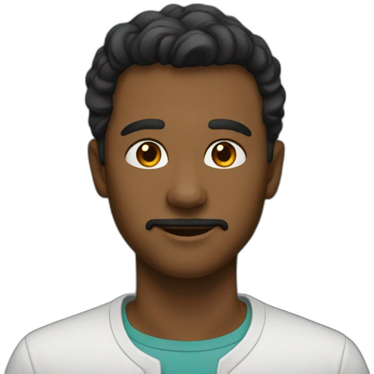 Черная кошечка emoji