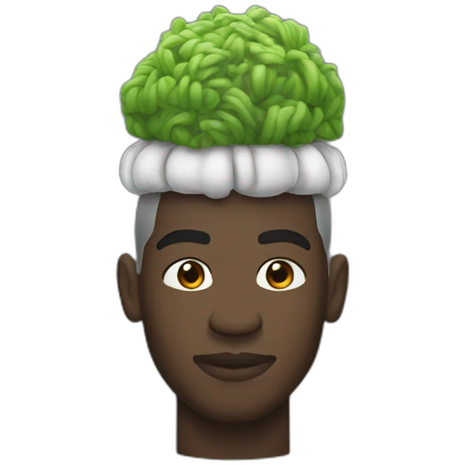 iPhone on the head pogba emoji
