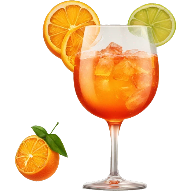 Aperol spritz cocktail emoji