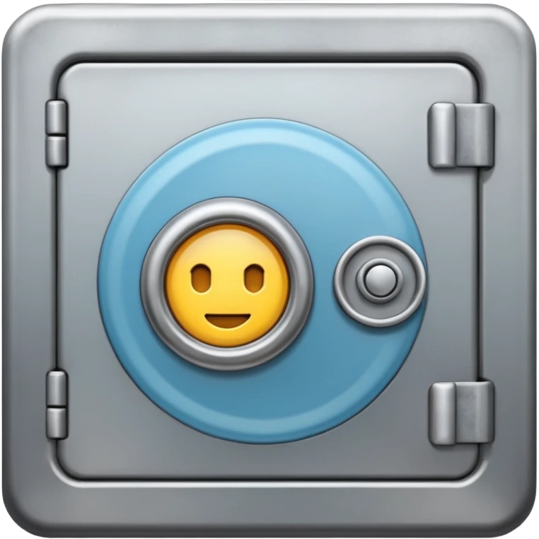 safe that is open without money in it emoji