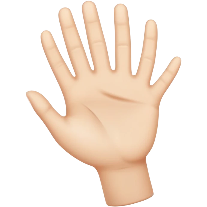 Hand emoji