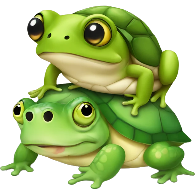 frog + turtle emoji