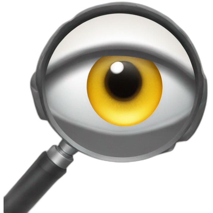 eye-with-magnifier emoji