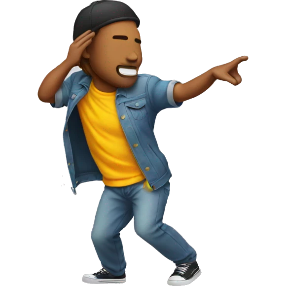 Dabbing emoji