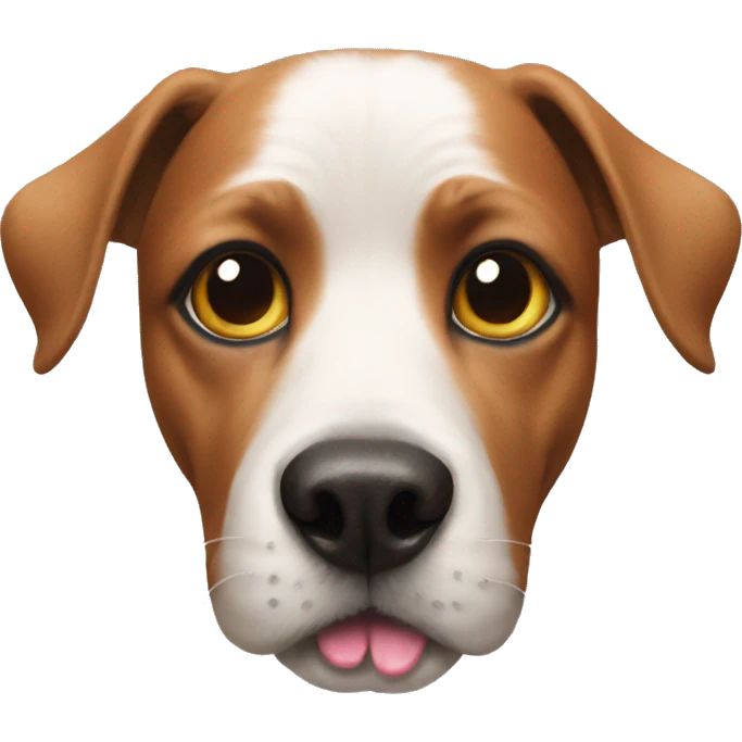 Dog with painted nails emoji