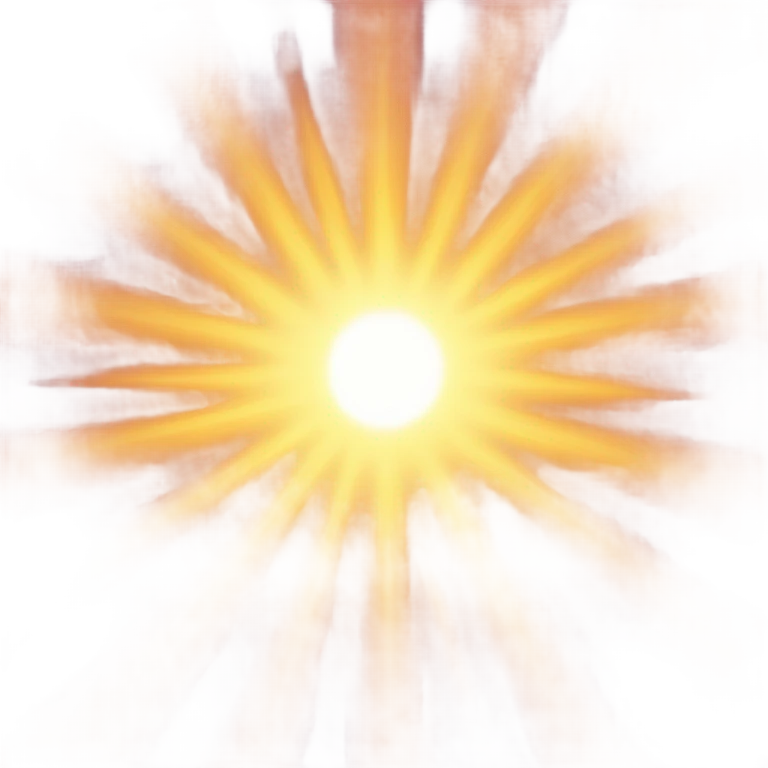 Sun up emoji