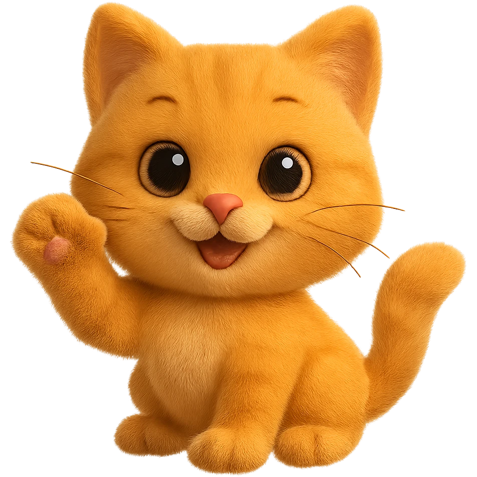 playful cat emoji