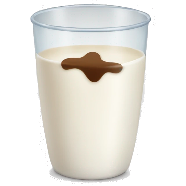 milk in cup emoji