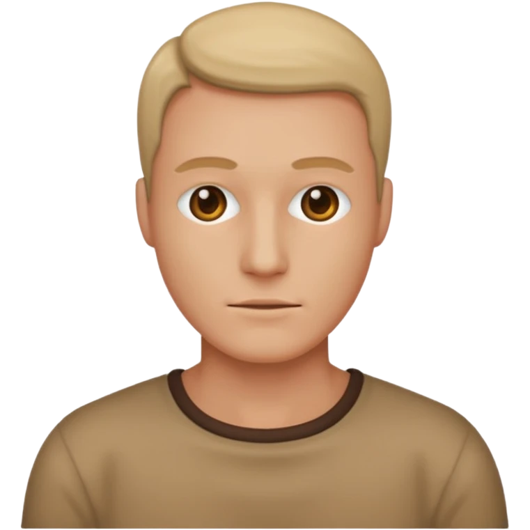 Man without face emoji