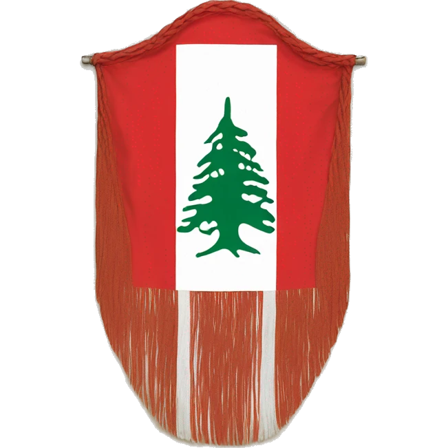 Lebanon french occupation flag 1920 emoji