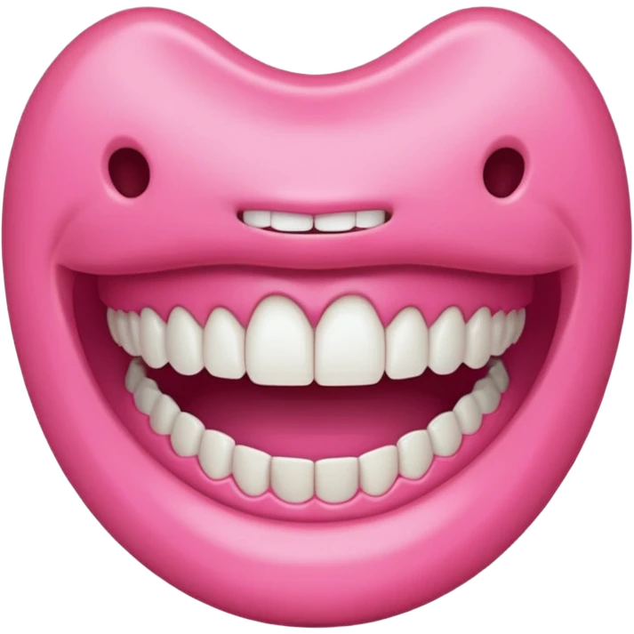 plastic mouth  emoji