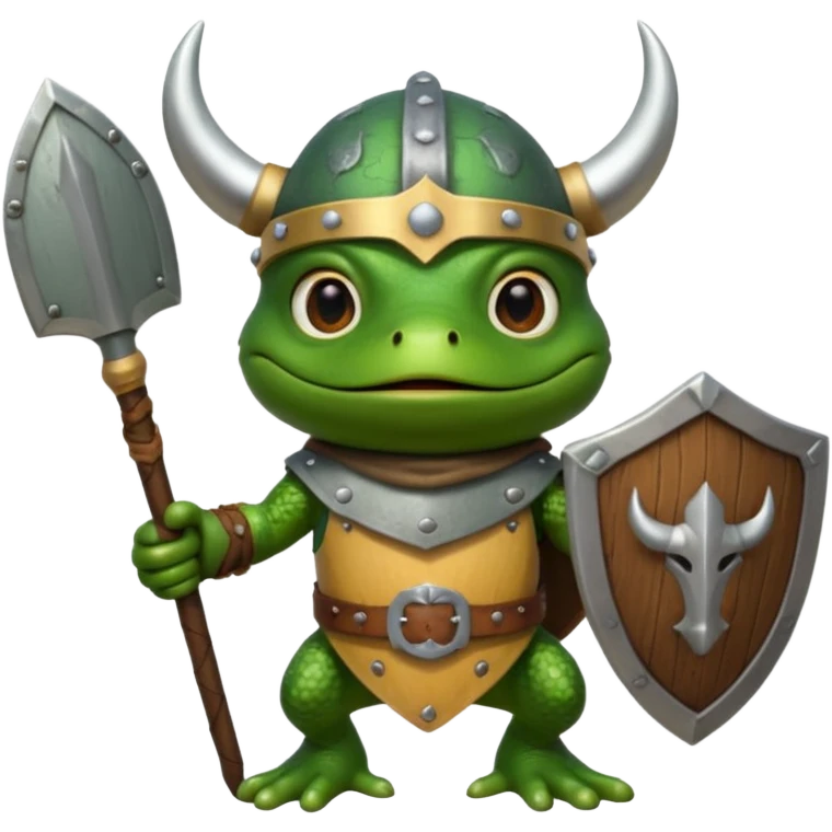 viking frog emoji