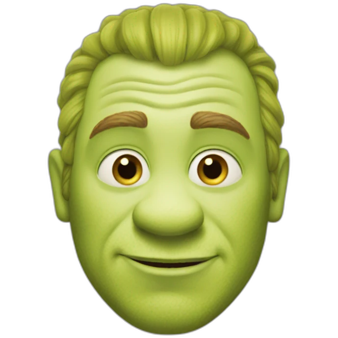 white-shrek emoji