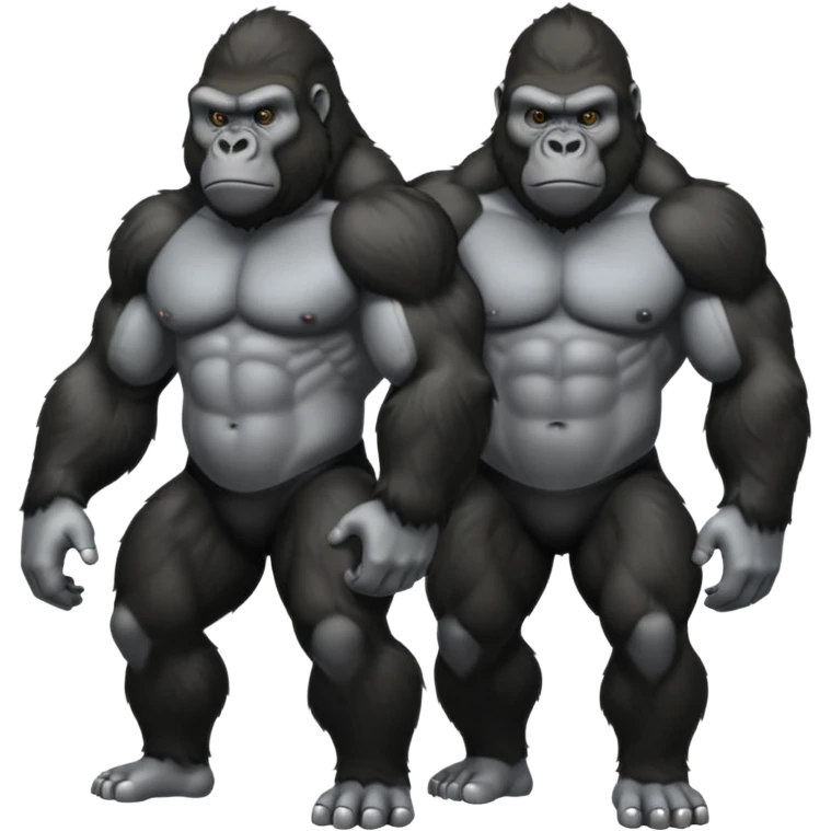 gorilas monkeys emoji