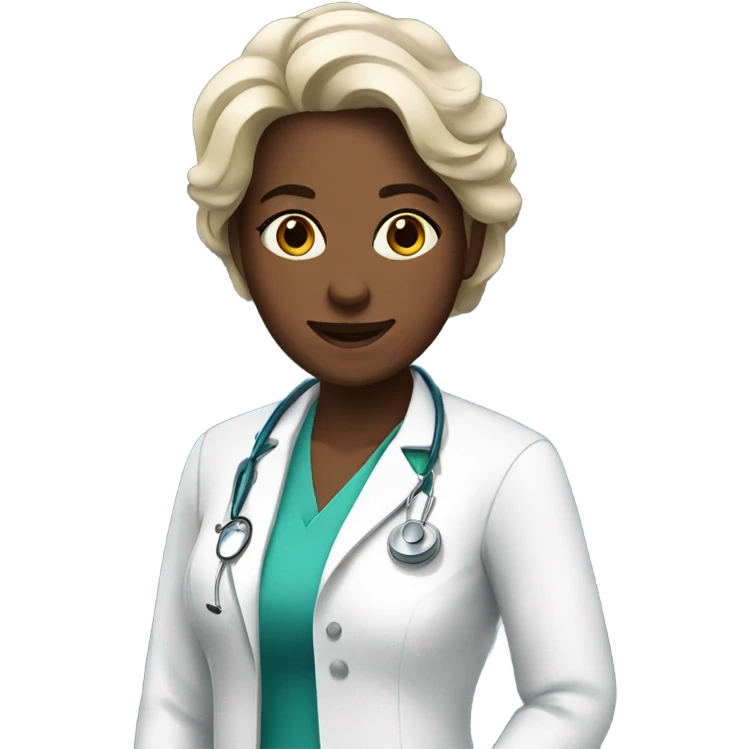 Beautiful doctor  emoji