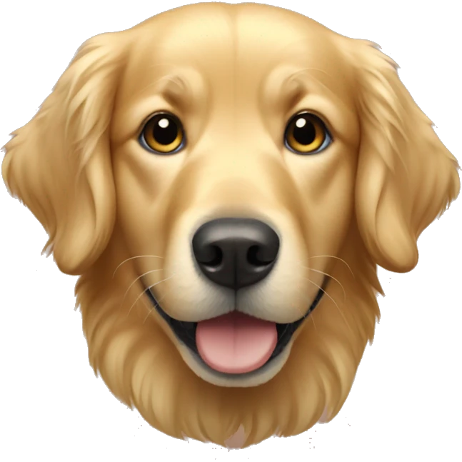 golden retriever emoji